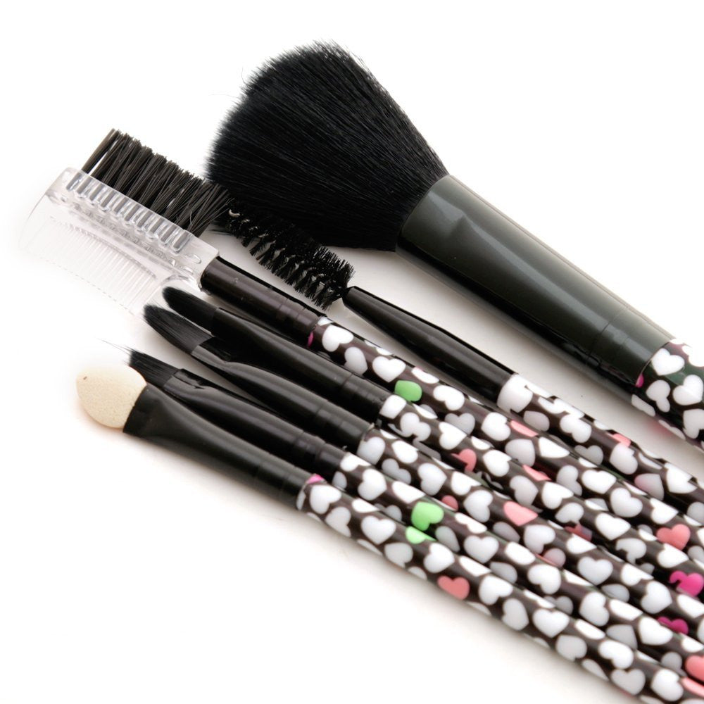 Foolzy® 7pcs Professional Cosmetic Makeup Brushes Set Kit